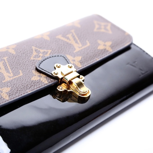 Louis Vuitton Cherrywood Wallet Vernis/ Monogram - Picture 3 of 12